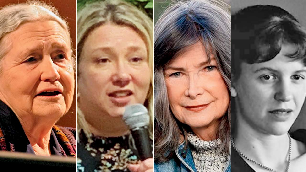 Doris Lessing, Gail Honeyman, Delia Owens and Sylvia Plath