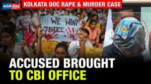 Kolkata doctor rape & murder case: Accused Sanjoy Roy brought to CBI office