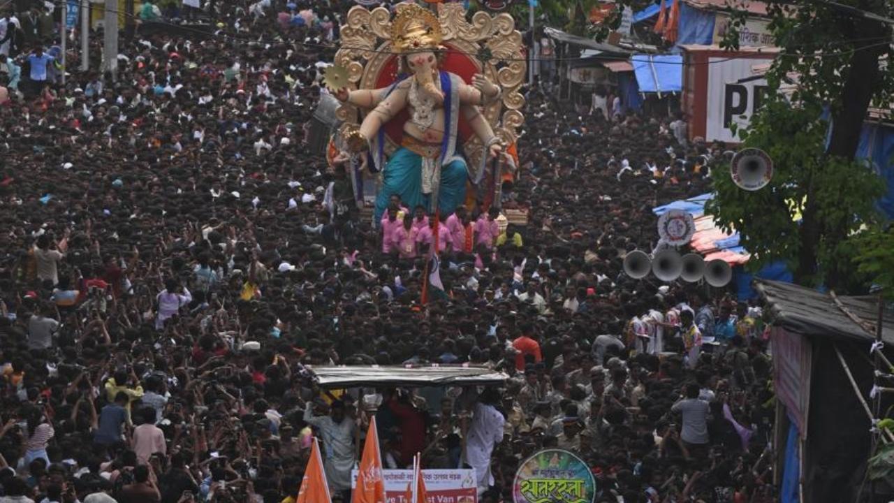 Meanwhile, Several Brihanmumbai Electricity Supply And Transport (BEST) bus services were on Saturday affected in Lalbaug area of Mumbai due to heavy traffic ahead of the Ganeshotsav 2024 procession in the area, the officials said