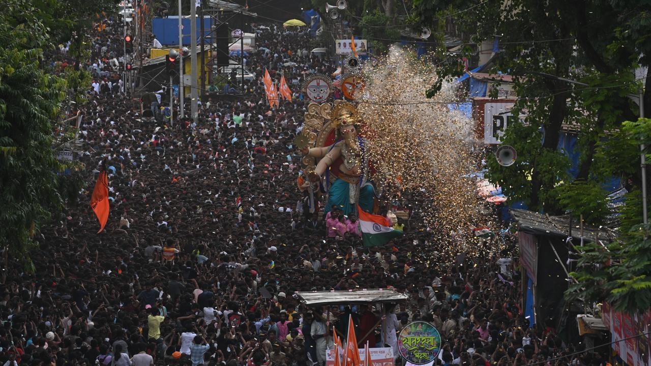 Ganeshotsav that begins on September 7 is a highly revered festival that celebrates the birth of Lord Ganesha. Pics/Atul Kamble