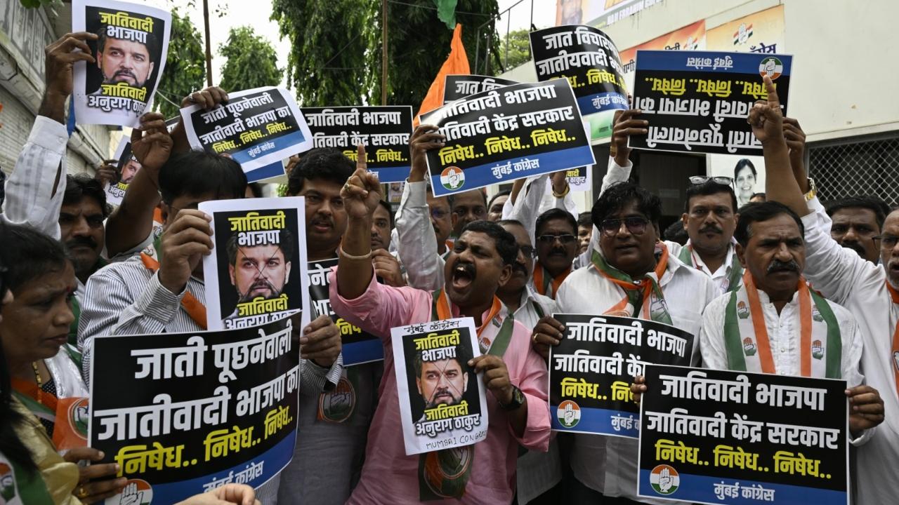 Thakur asserted that Rahul Gandhi's sense of entitlement and privilege are evident from their historical attitudes toward Dalits and tribals