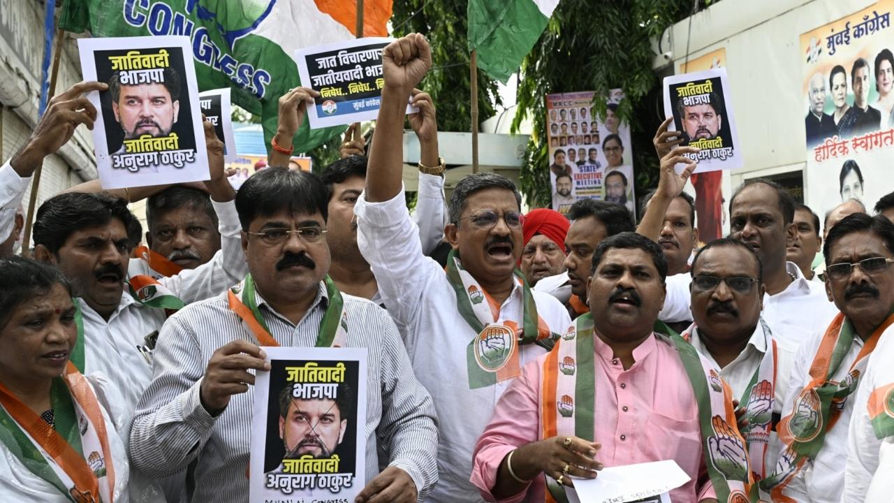 He further criticized Congress by referencing former Prime Minister Rajiv Gandhi, asserting that Gandhi used the term 'Buddhu' for Dalits and tribals.