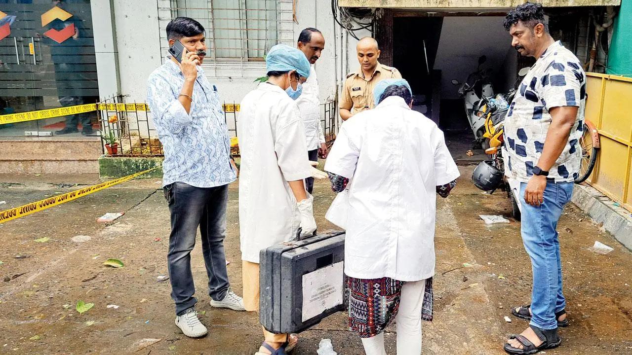 Hours from flying to meet son, Goregaon couple found dead
A couple, scheduled to fly to Delhi on Friday noon to meet their son, was found dead in Goregaon West under mysterious circumstances. The police had discovered the body of the woman in the bedroom of the flat, while her husband was found dead in the building premises on Friday. Read More 
 