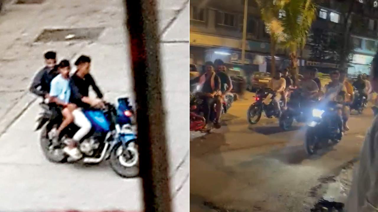 Netizens shared images of blatant traffic violations across the city on Tuesday