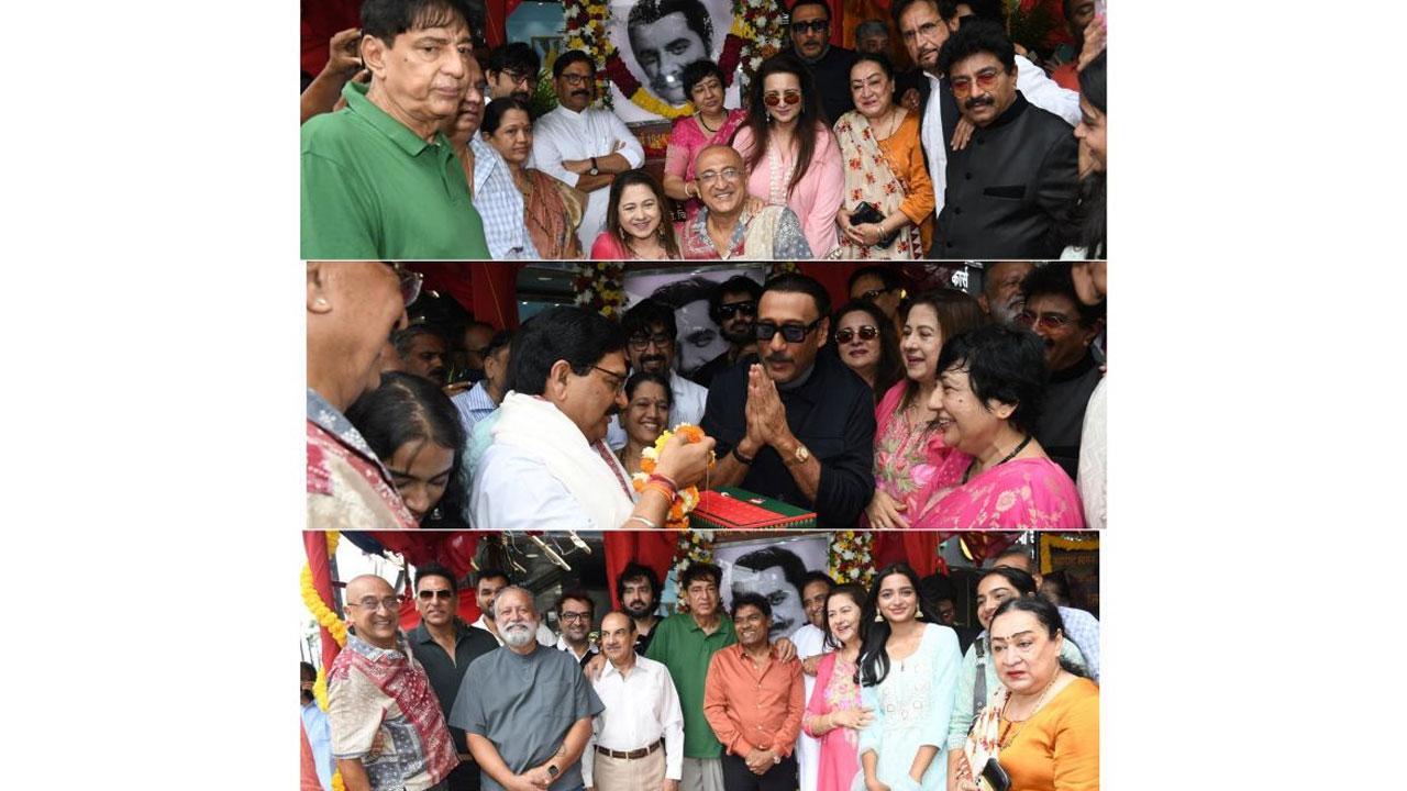 Inauguration of Late “Shri Daya Kishan Sapru Marg” in Andheri Spearheaded by Sapru family and Vinod Tawde, Ravindra Waikar and Bharati Lavekar, Jackie Shroff