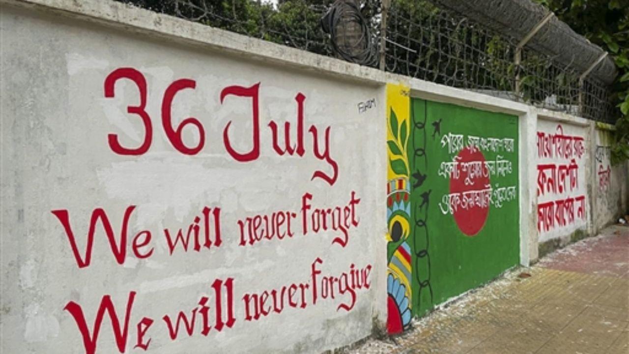 'New Bangladesh', '36 July': Artworks grow on Dhaka walls to memorialise protests