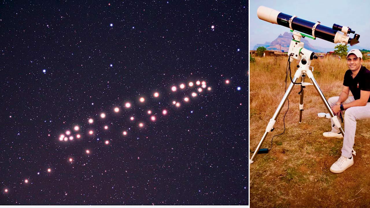 A photographic compilation of the retrograde movement; Milind Desai 