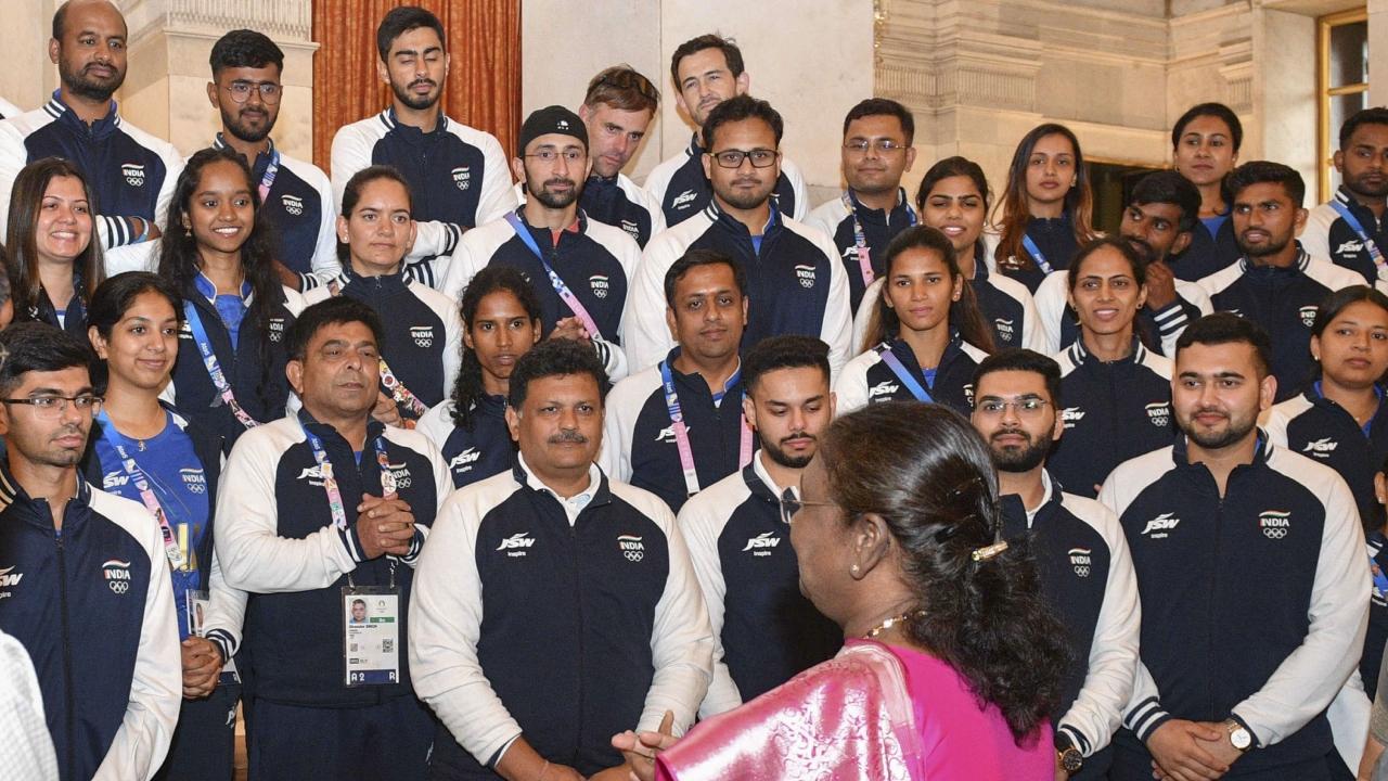 Addressing the players, Murmu said they are a source of inspiration for all the youth of the country, especially the young players
