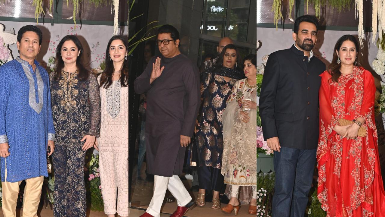 Sachin Tendulkar to Raj Thackeray, celebs at Eka Lakhani’s engagement ceremony