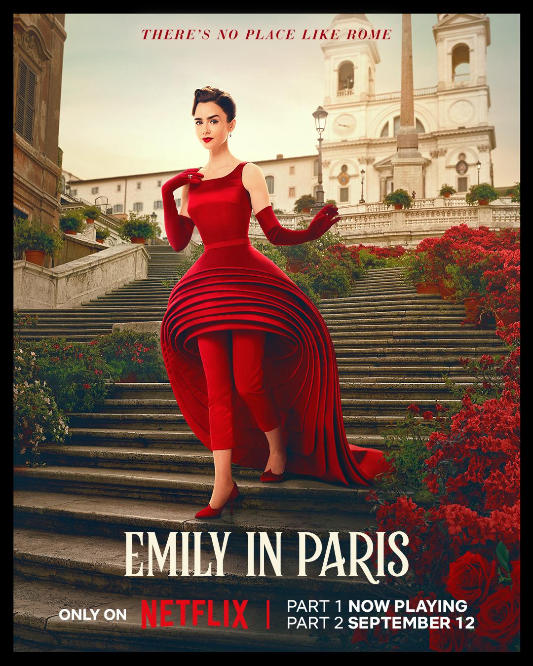 Emily Cooper (Lily Collins) will be exploring Rome in Emily in Paris Season 4.
