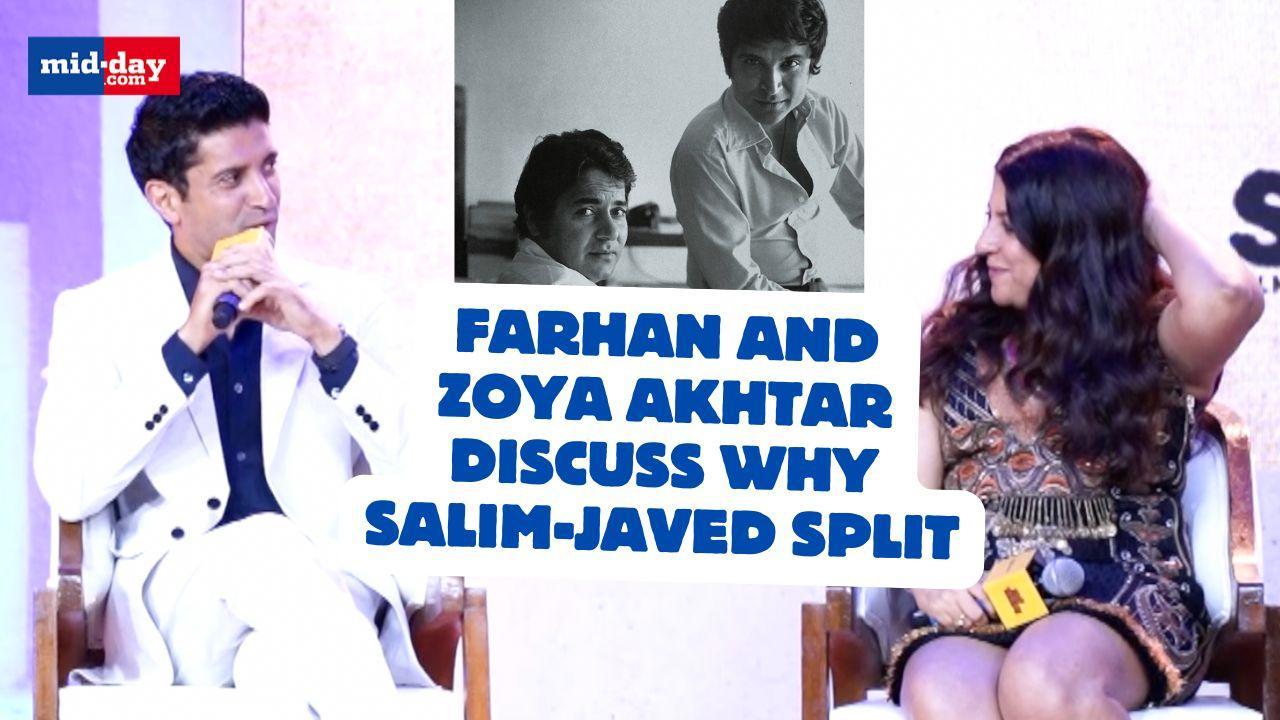 Farhan and Zoya Akhtar share why Salim-Javed stopped working together