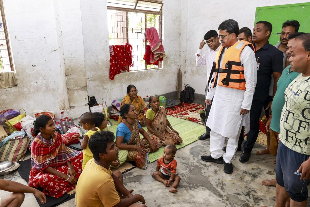 Tripura floods: Army evacuates 330 people; CM Manik Saha visits affected areas 