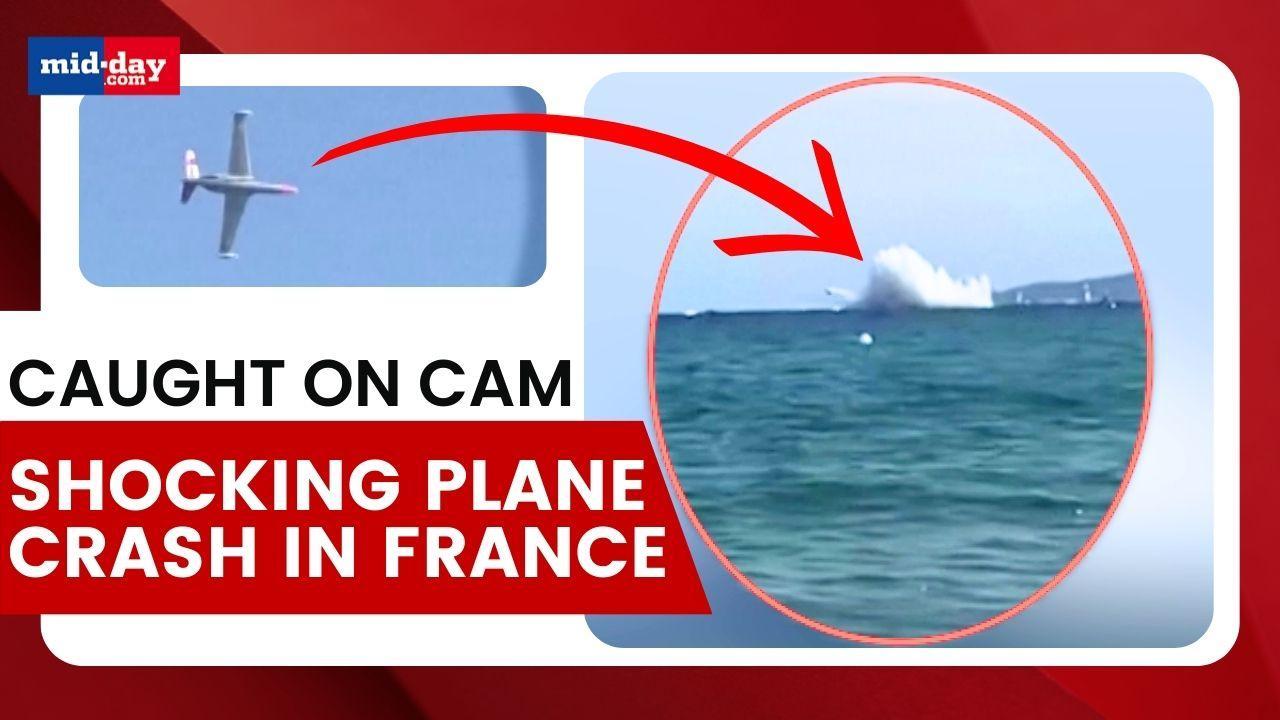 France: Plane crashes into sea during French Airshow