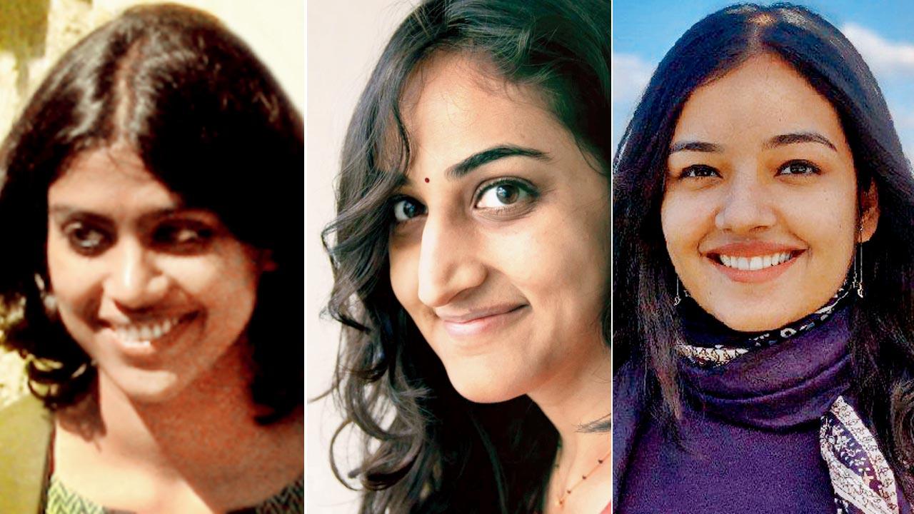 Adithi Muralidhar, scientific officer, HBCSE, TIFR; Dr Anisha Malhotra-Dalvi, associate professor, BITS Design School; Amruta Jategaonkar, design researcher
