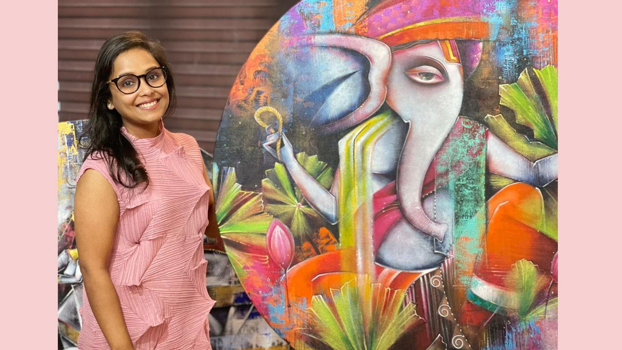 GLORIOUS GANESHA by Artist Swati Pasari