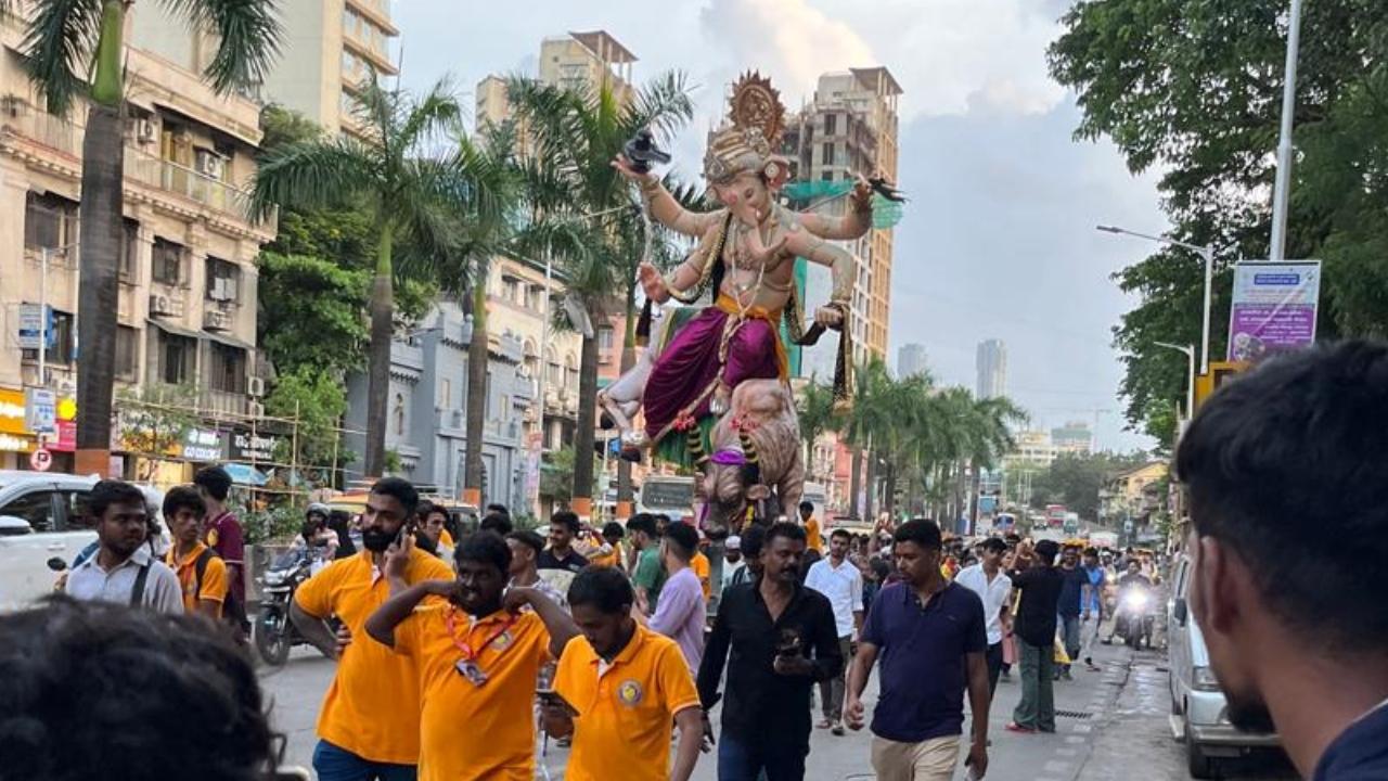 Ganesh Chaturthi falls on the fourth day (Chaturthi) of the bright fortnight (Shukla Paksha) in the Hindu month of Bhadrapada