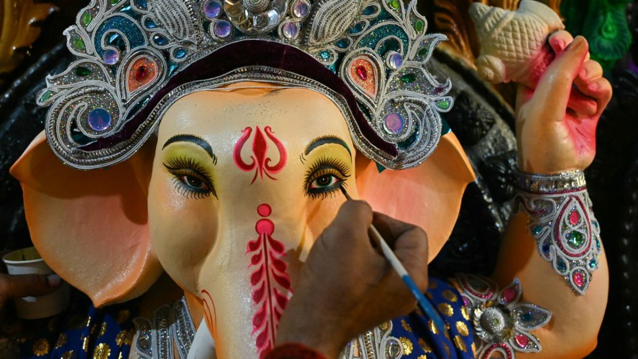 IN PHOTOS Preparations for Ganesh Chaturthi 2024 in full swing in