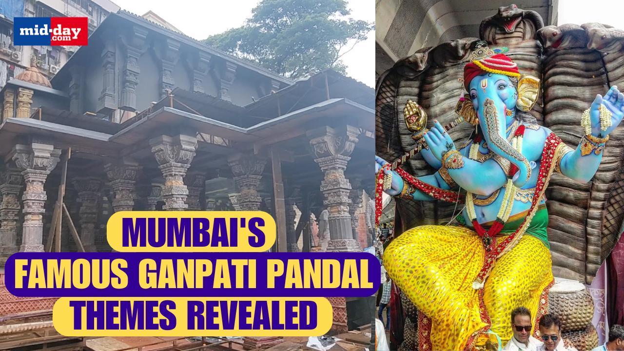 Ganesh Chaturthi 2024: Ganpati Pandal themes revealed of Mumbai's top pandals