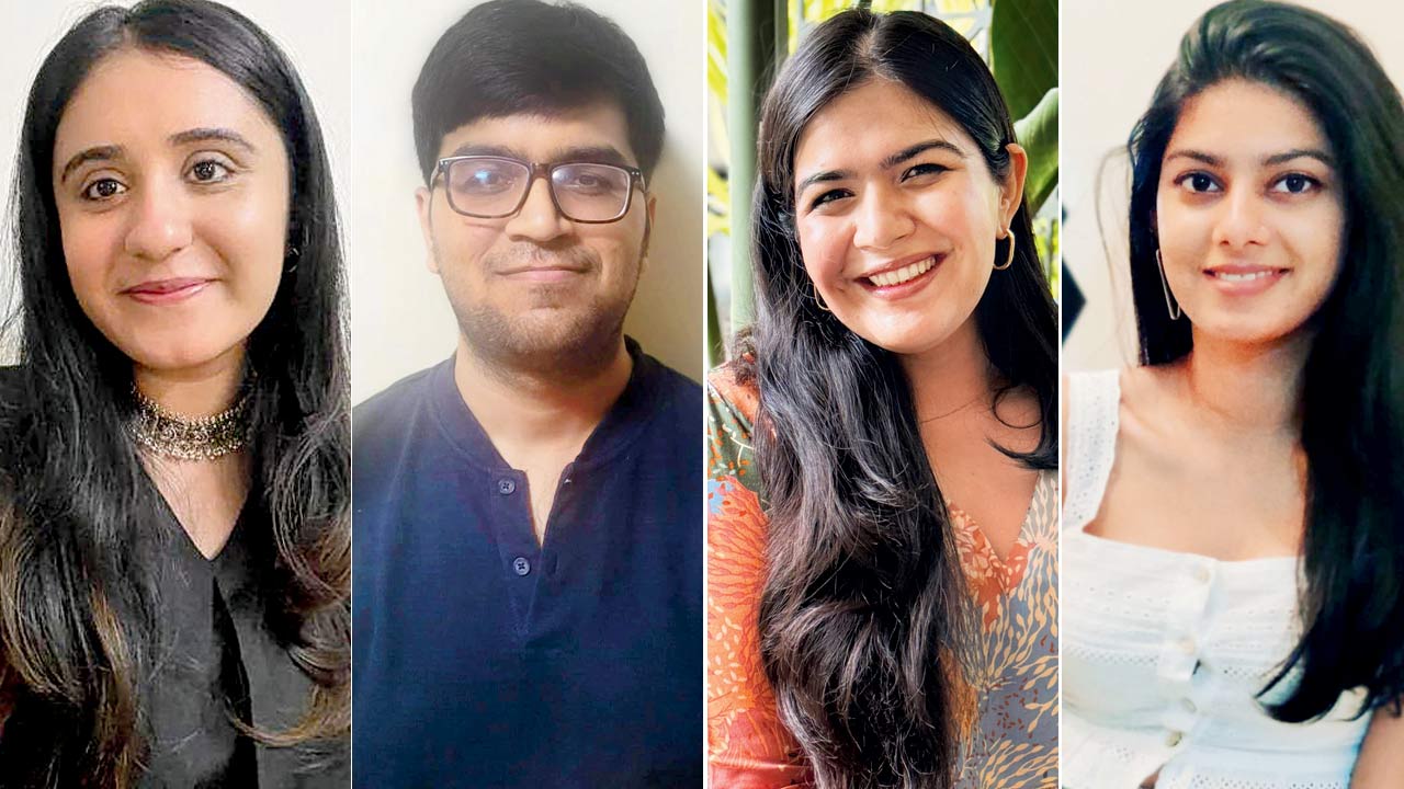 Rishika Kashyap, Utkarsh Rai, Harnidh Kaur and Kavya Jose