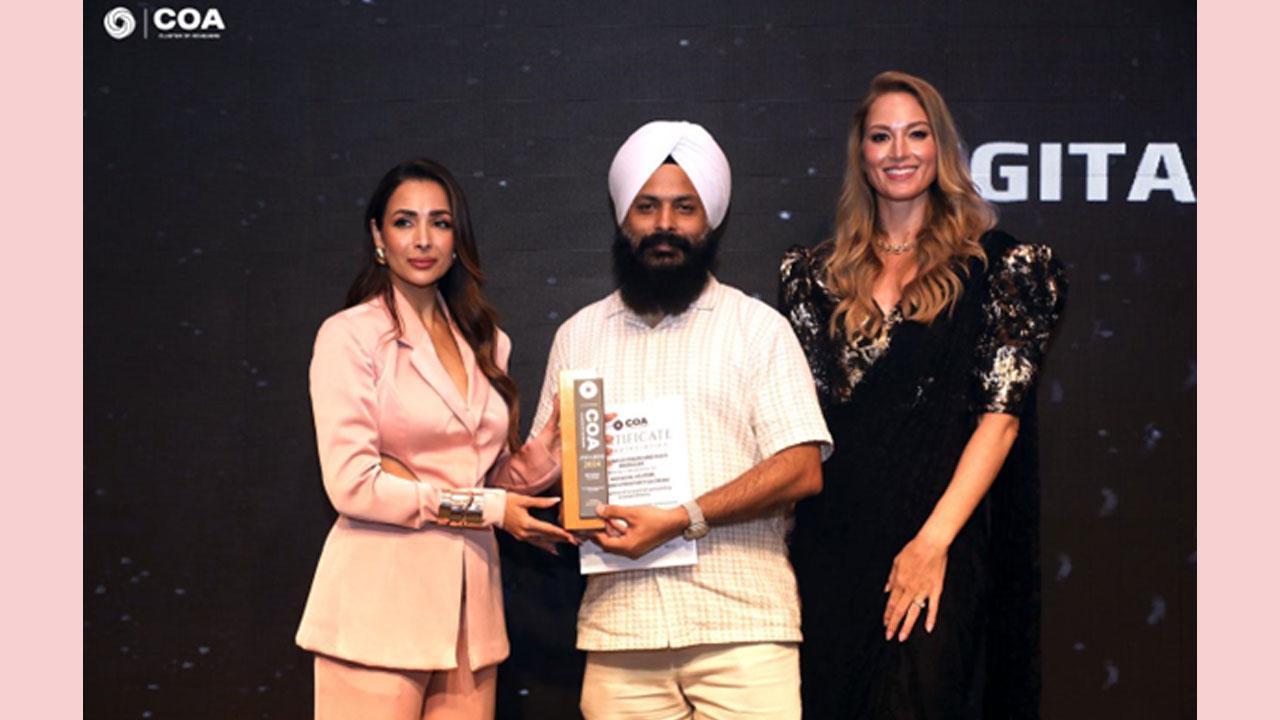 Dr Joginder Singh Bedi, the first Digital Doctor of India Awarded at Achievers Conference in Mumbai