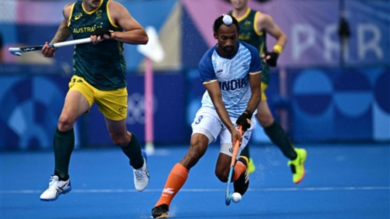 Hardik Singh, the vice-captain of the Indian side was a livewire in the mid-field, feeding the forwards consistently