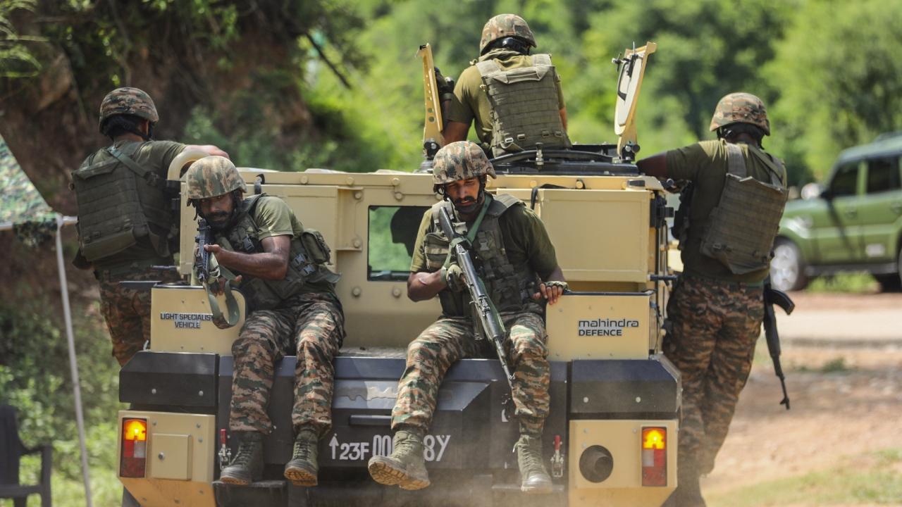 Earlier, on Sunday, the security forces initiated a search operation following a brief exchange of fire with terrorists in Kishtwar, Jammu and Kashmir, according to the police