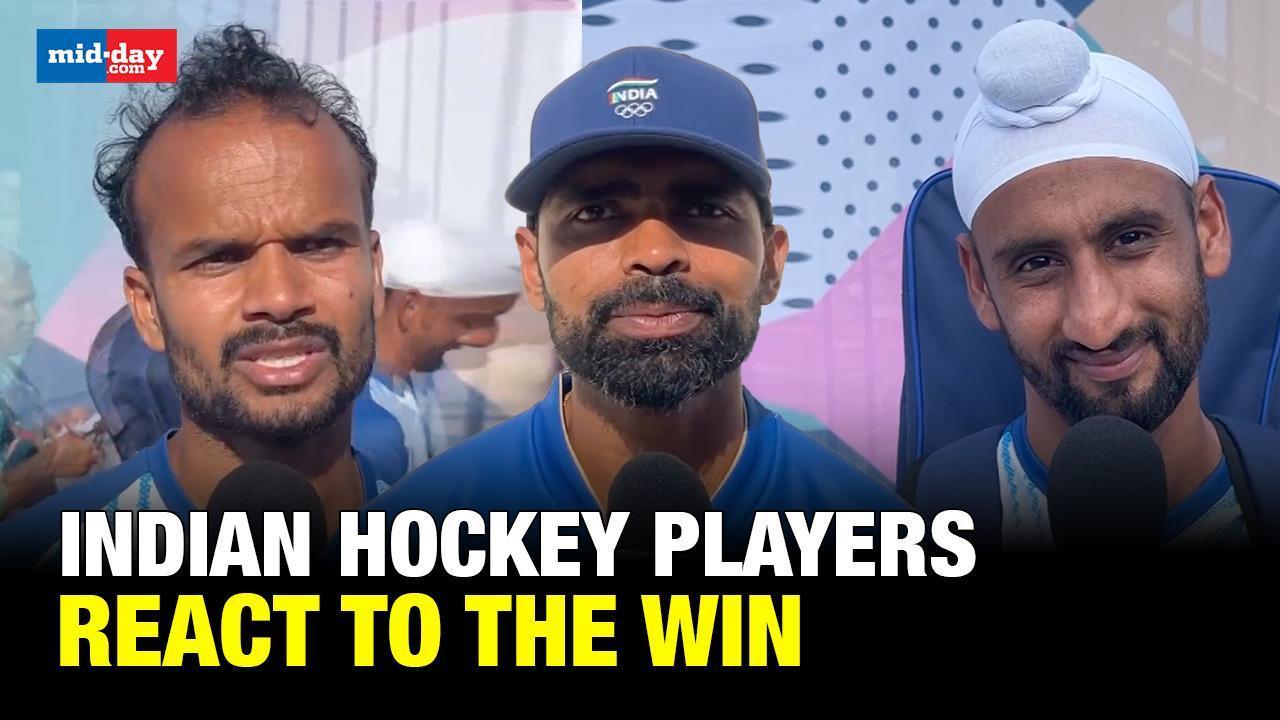 Paris Olympics 2024: Indian Hockey Players express their happiness over win