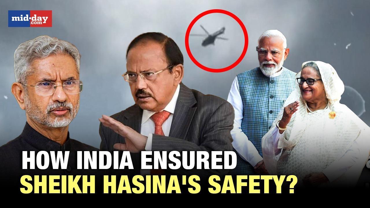 Bangladesh protests: This is how India made sure to keep ex PM Hasina's jet