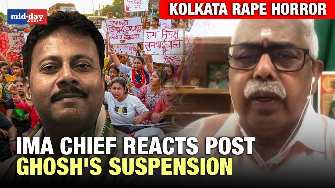 Kolkata rape horror: IMA chief reacts on Sandip Ghosh's suspension - WATCH