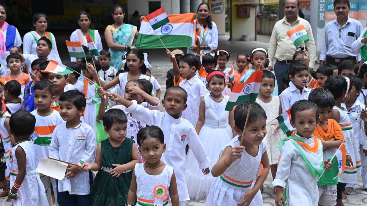The performances highlight India’s diverse cultural heritage and the significant milestones in the nation’s journey to independence