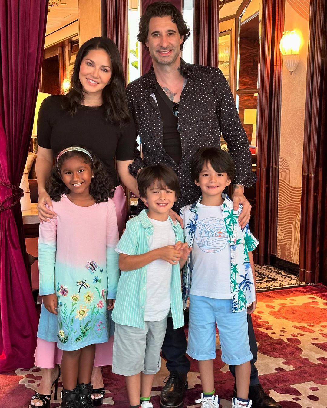 In 2011, Sunny Leone married Daniel Weber, an American actor and entrepreneur. They have three children together.