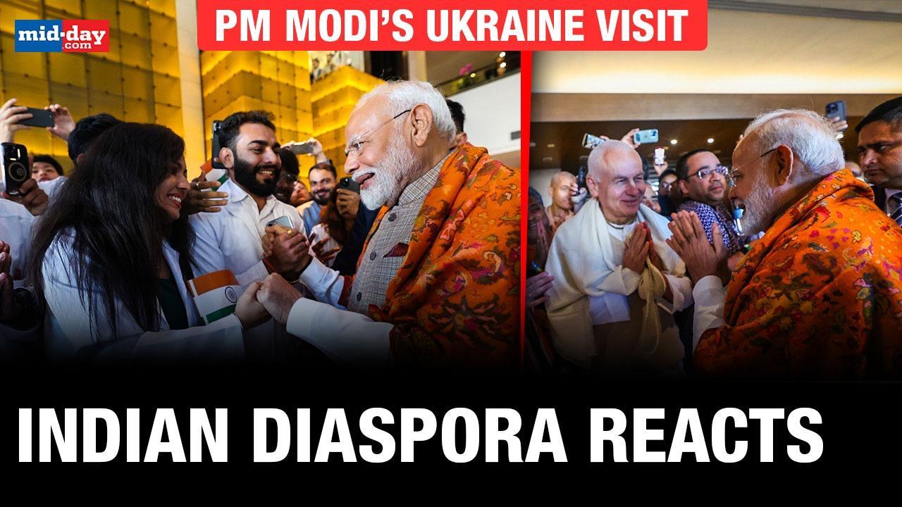PM Modi’s Ukraine Visit: Indian diaspora reacts to PM Modi’s visit
