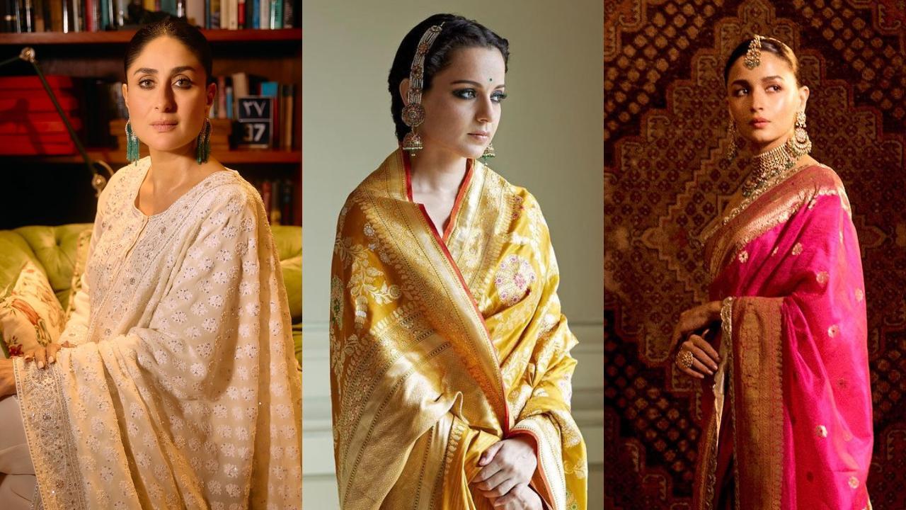 Independence Day Special: 12 Bollywood divas who love to flaunt Indian designs 
