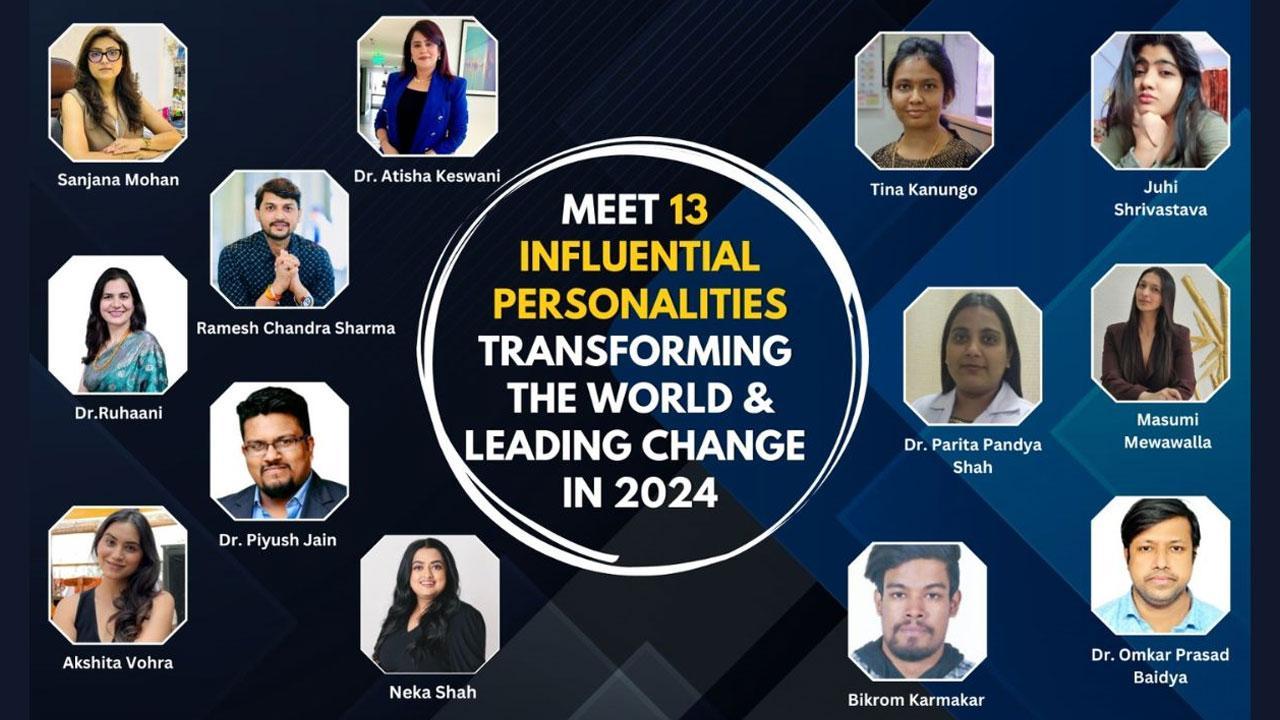 Meet 13 Influential Personalities Transforming the World and Leading Change in 2024