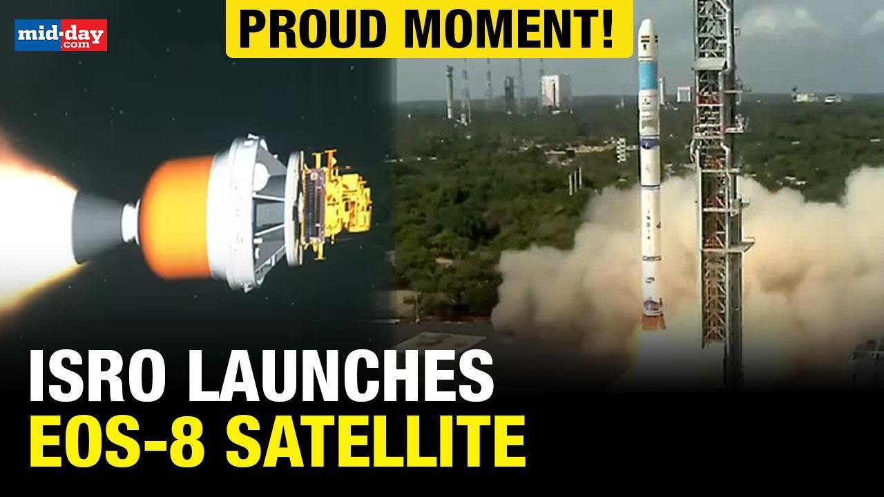 ISRO launches Earth Observation Satellite-8 from Shriharikota - Watch video