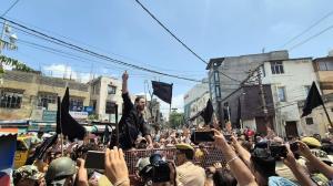 IN PHOTOS: Congress, PDP protest on Article 370 Abrogation anniversary