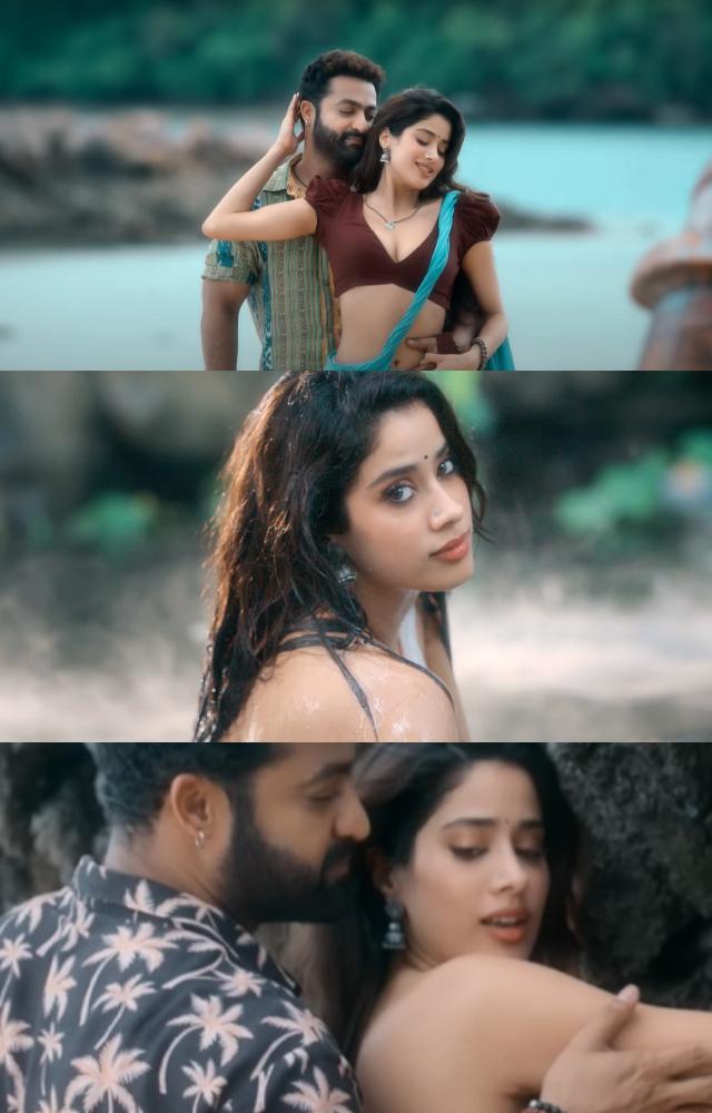 Chuttamalle: Janhvi’s mesmerising looks