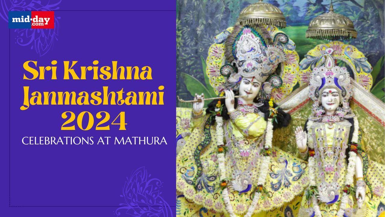 Janmashtami 2024: Lord Krishna's birth celebrations in Mathura