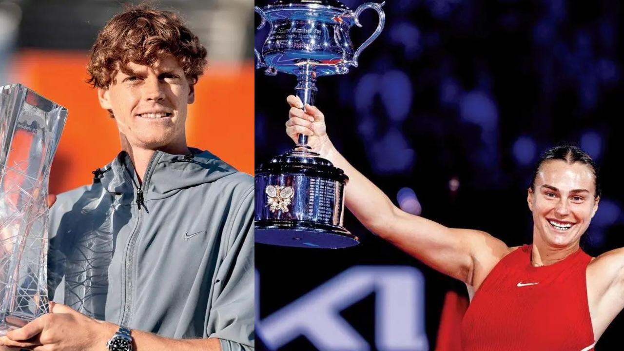 Cincinnati Open: Jannik Sinner and Aryna Sabalenka win titles