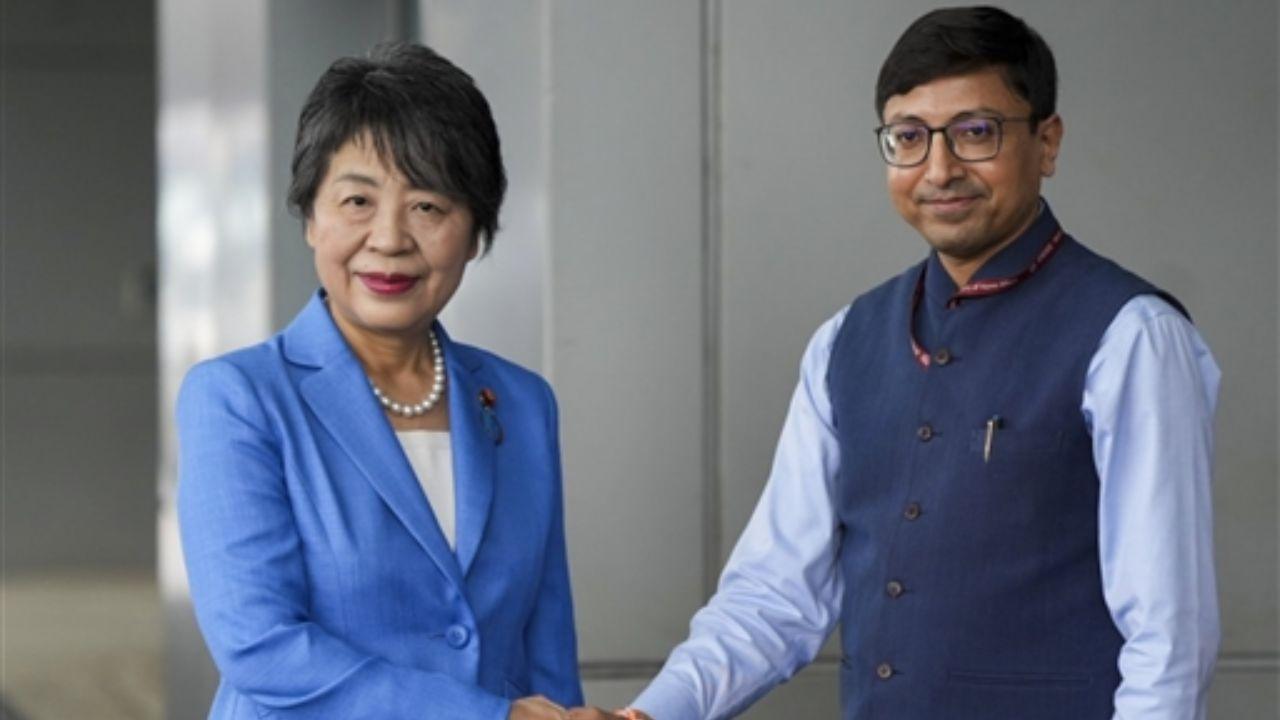 India's Defence Minister Rajnath Singh and External Affairs Minister S Jaishankar are set to hold talks with their Japanese counterparts, Defence Minister Kihara Minoru and Foreign Minister Kamikawa, on Tuesday.
