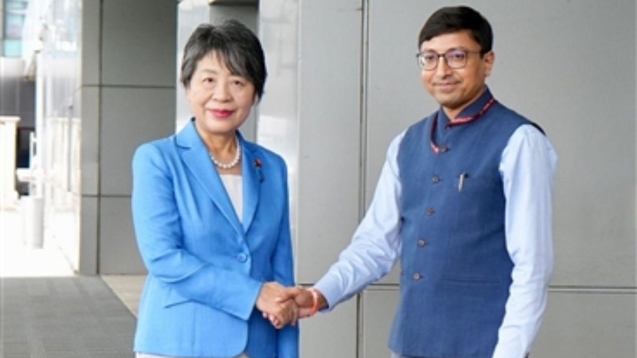 The Defence Ministry highlighted that India and Japan share a 'Special Strategic and Global Partnership' founded on common values like democracy, freedom, and the rule of law.