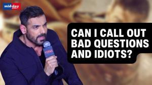 John Abraham loses cool at Vedaa trailer launch | Sharvari | Abhishek Banerjee 