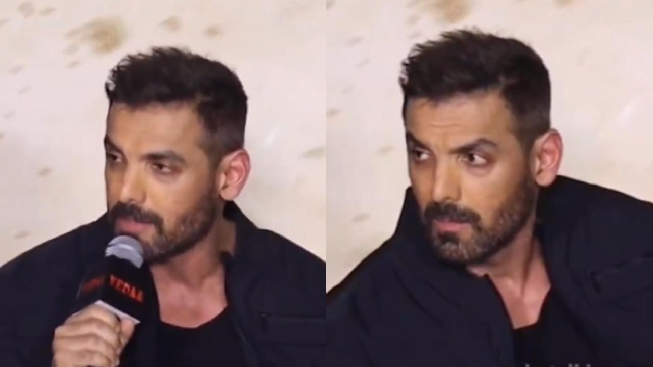 John Abraham loses cool after his films are called repetitive, watch video