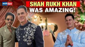 John Cena Praises Shah Rukh Khan and Indian Cuisine at the Ambani Wedding