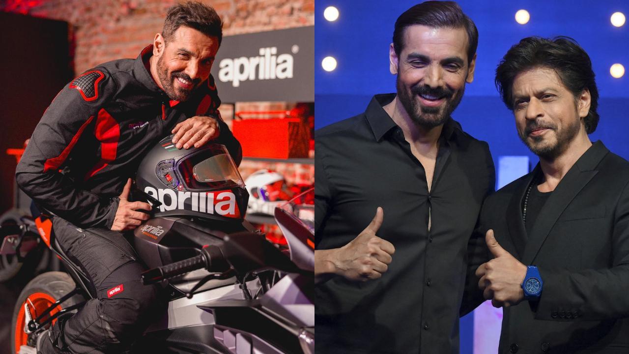 SRK gifted John Abraham a bike after he chose sleep over ‘Pathaan’ success bash