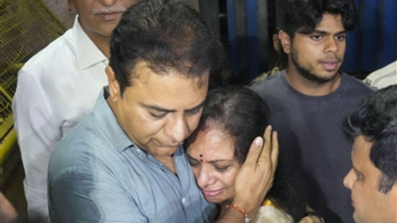 K Kavitha's brother, K T Rama Rao, expressed relief on social media, thanking the Supreme Court for granting his sister bail and ensuring justice prevailed.