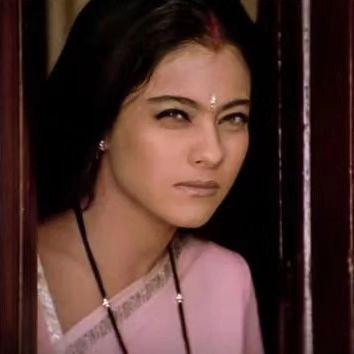 Why use emojis when u have a face that can do THIS?. Kajol is speaking facts while posting a picture from the ever famous K3G