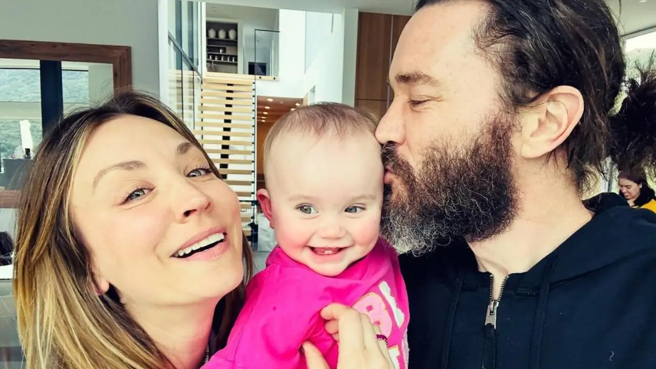 Third time lucky? 'The Big Bang Theory' star Kaley Cuoco gets engaged to baby daddy Tom Pelphrey
