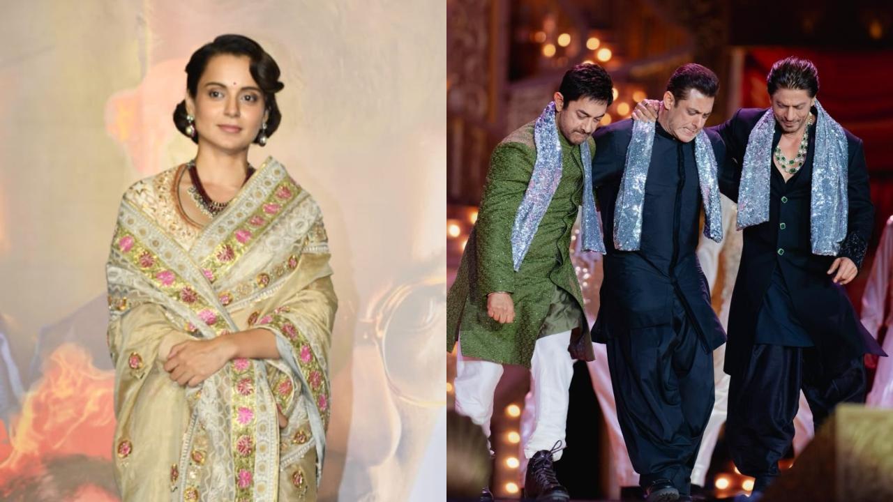 Kangana Ranaut wants to direct a film with all 3 Khans - SRK, Aamir, and Salman
