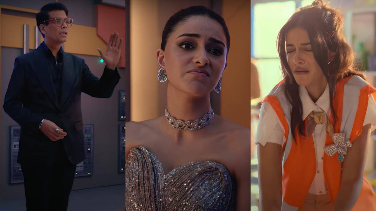WATCH: Karan Johar pokes fun at Ananya Panday's 'struggle' in new 'Call me Bae' launch teaser
